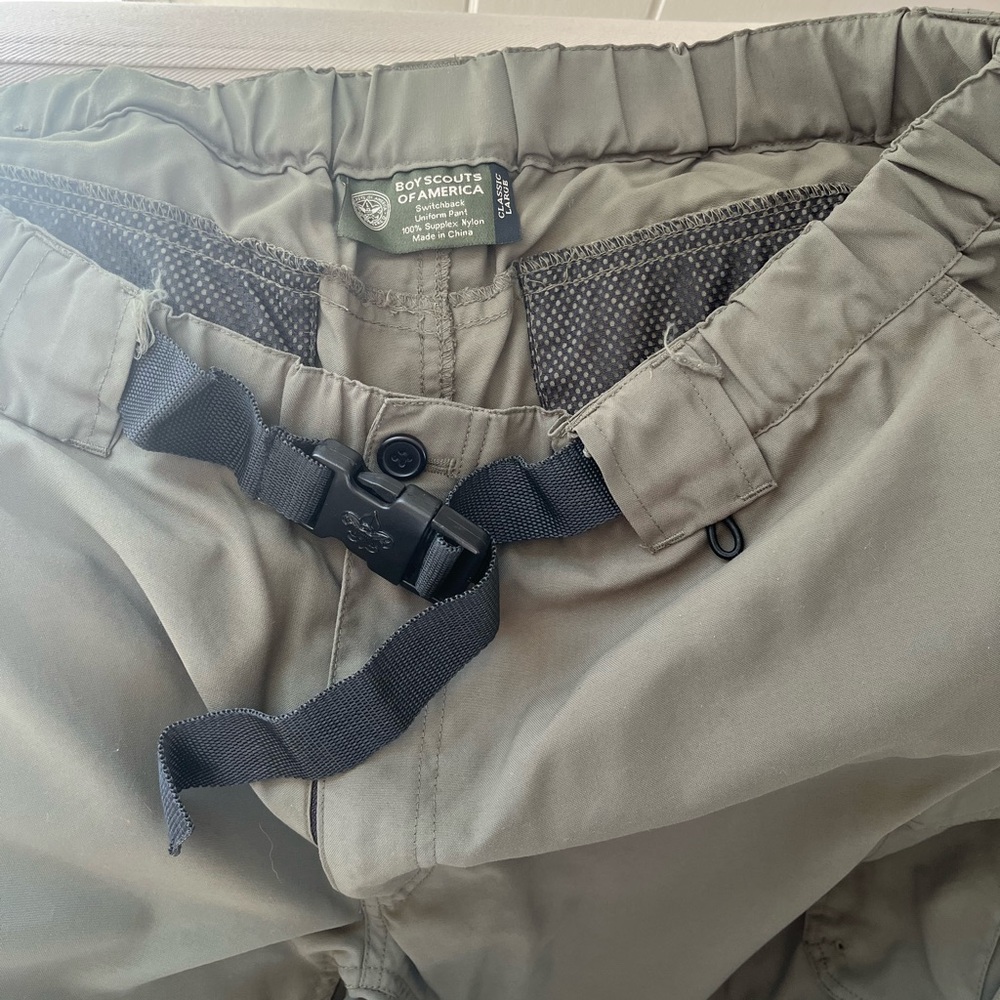 Boy Scouts of America Men's Uniform Cargo Pants - Olive